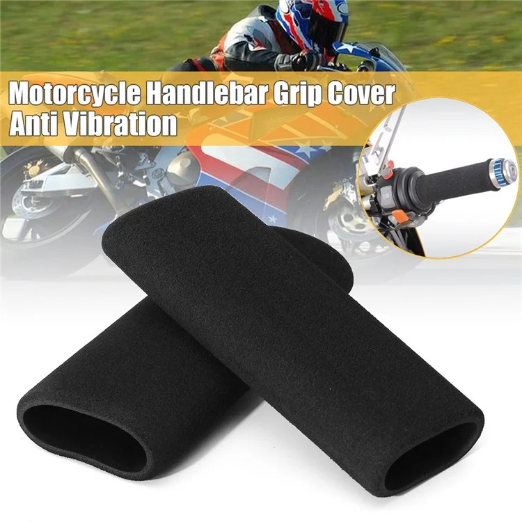 1 Paar UV-geschützte Motorrad-Handgriffabdeckungen, rutschfeste, schweißfeste Lenkergriffschutz-Pads, Schutzhülle