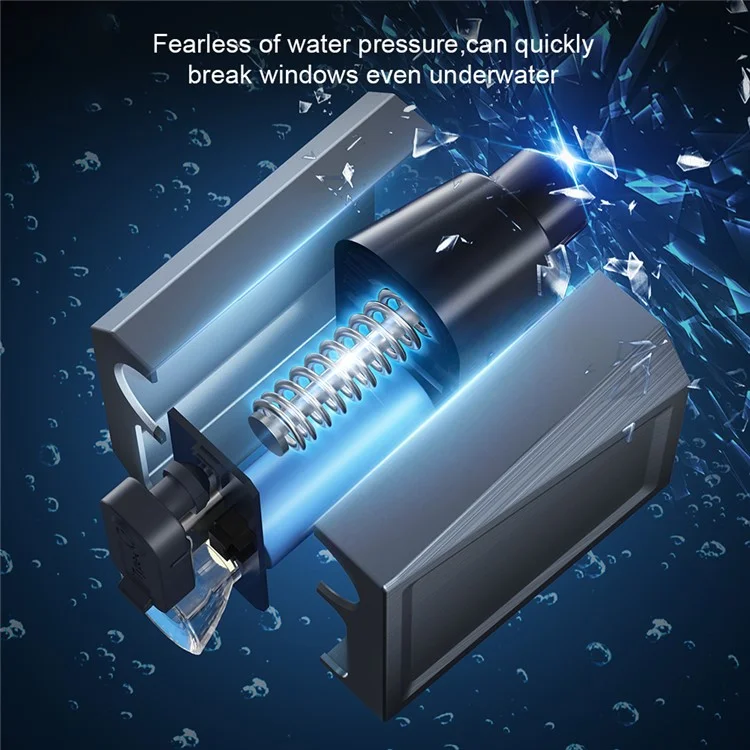 XUNDD XDHO-037 Quebrador de Janela de Carro Cyber Martelo de Emergência Ferramenta de Escape