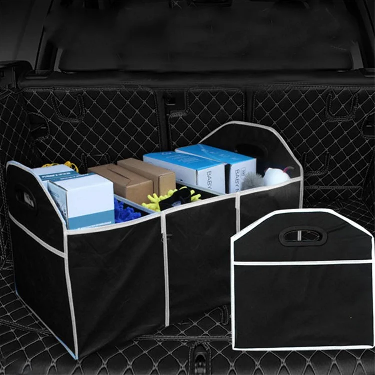 Organiseur de coffre de voiture SUV BY-145 Pliable Capacité Importante Boîte de rangement de coffre (Style général)