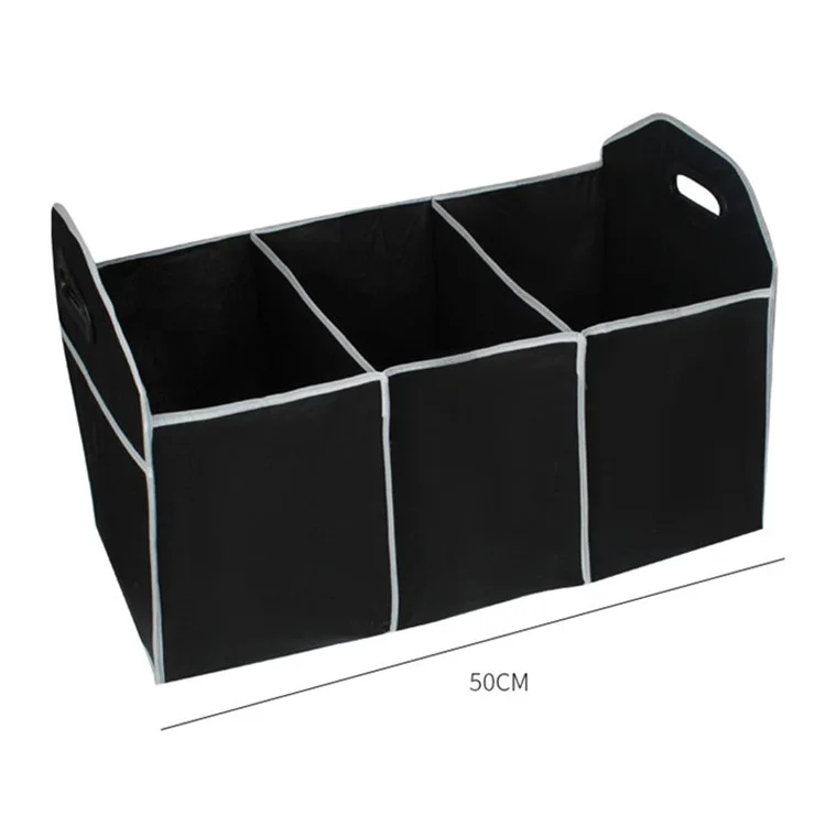 Organiseur de coffre de voiture SUV BY-145 Pliable Capacité Importante Boîte de rangement de coffre (Style général)