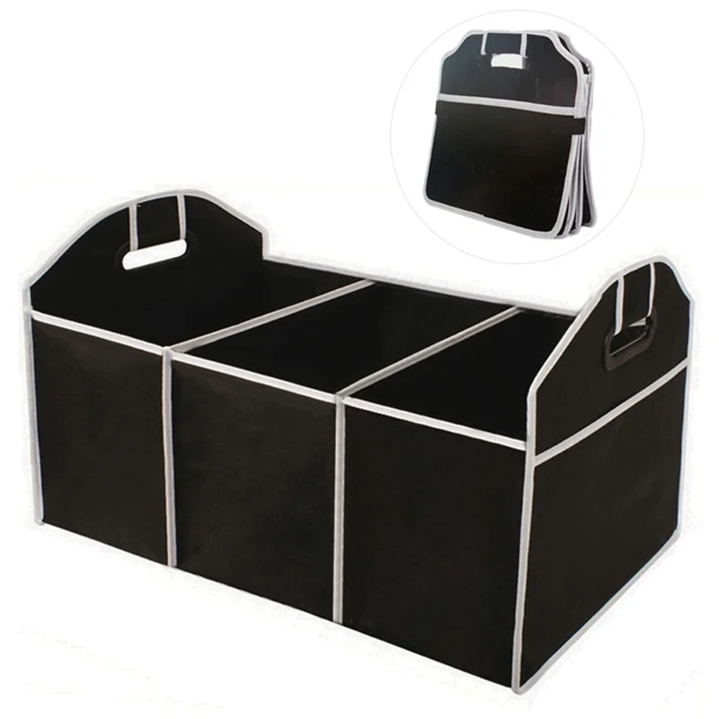 BY-145 Multifunctionele Auto Kofferruimte Organizer Vouwbare Opbergdoos Inklapbare Doos met Verbeterde Handgreep