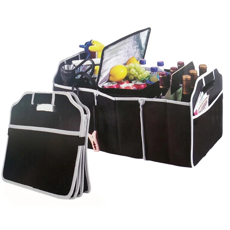 BY-145 Multifunctionele Auto Kofferruimte Organizer Vouwbare Opbergdoos Inklapbare Doos met Verbeterde Handgreep