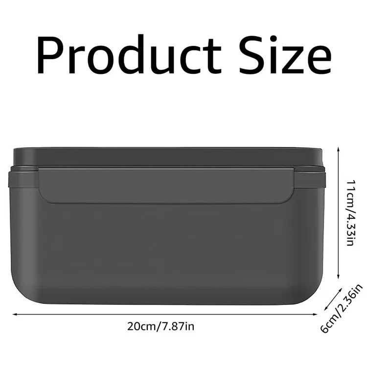 TSL261 For Tesla Model 3 / Y 17-22 Car Center Console Organizer TPE Self-adhesive Auto Armrest Storage Box
