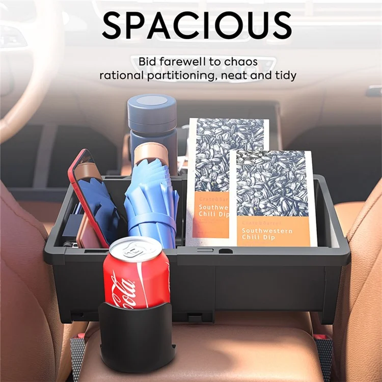 A11 Car Center Console ABS Organizer Box SUV Seat Storage Organizer (Shipment in Multiples of 20 Whole Cartons)