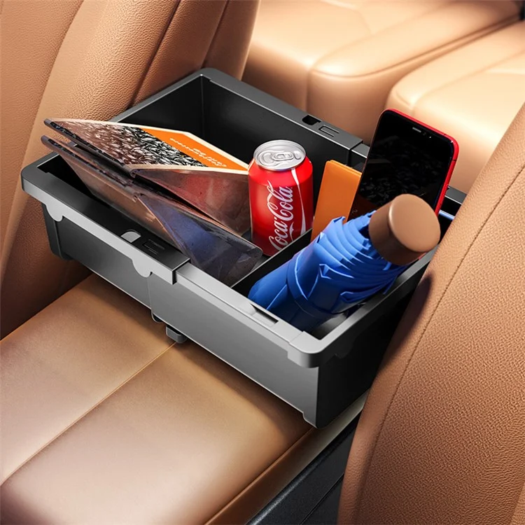 A11 Car Center Console ABS Organizer Box SUV Seat Storage Organizer (Shipment in Multiples of 20 Whole Cartons)