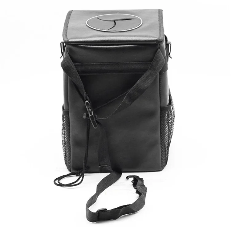 9731 Thermal Insulation Car Back Seat Headrest Waterproof Trash Bag with Storage Pockets, Size S: 25*16*16cm