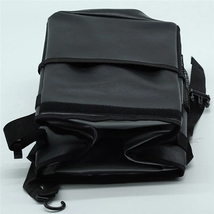 9731 Thermal Insulation Car Back Seat Headrest Waterproof Trash Bag with Storage Pockets, Size S: 25*16*16cm