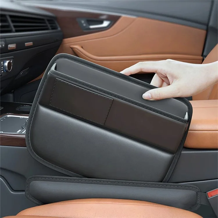 AUTOCOLOR Kfz-Seitensitz-Spaltaufbewahrungsbox, Tasche, Halterung für Schlüssel und Handy