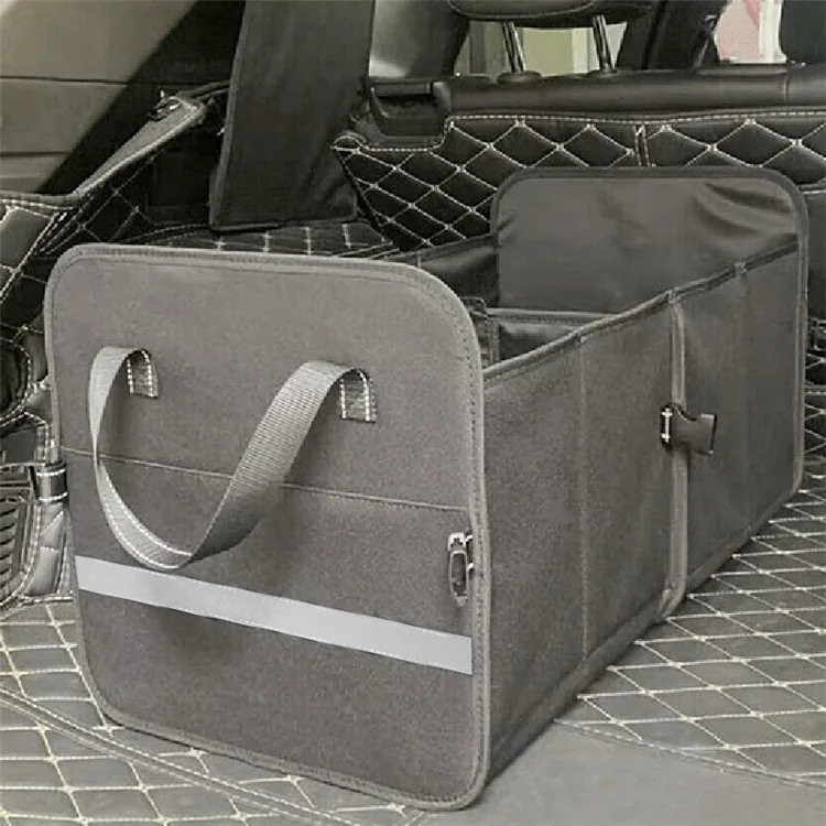 Organizer per il bagagliaio dell'auto in tela Oxford 600D impermeabile, con grande capacità e maniglia robusta