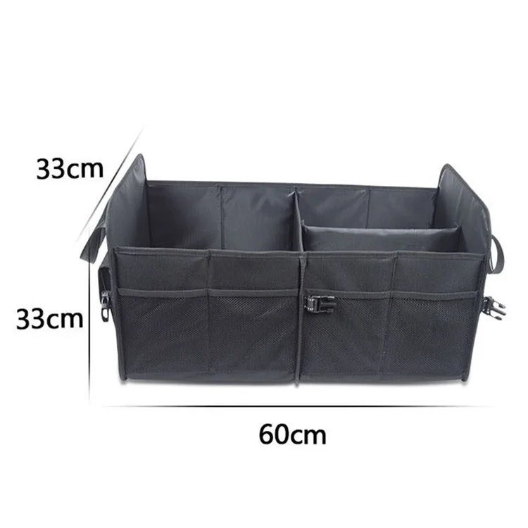 Organizer per il bagagliaio dell'auto in tela Oxford 600D impermeabile, con grande capacità e maniglia robusta