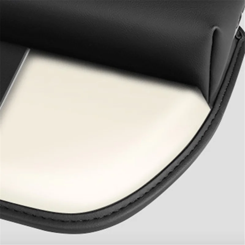 PU Leather Car Seat Gap Organizer Multifunction Console Crevice Filler Storage Box - Brown