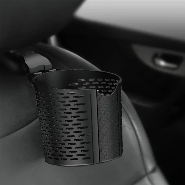 CARSUN C1743 Soporte para tazas de coche TPR Organizador de bebidas colgante multifuncional Soporte para botellas en el asiento trasero del automóvil