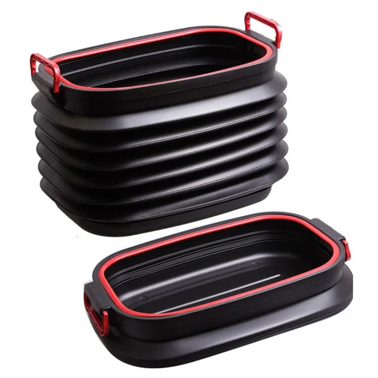 BN-A37L-5P 37L Retractable Folding Car Trash Bin Trunk Storage Box Outdoor Fishing Water Bucket (BPA Free, No FDA Certificate)