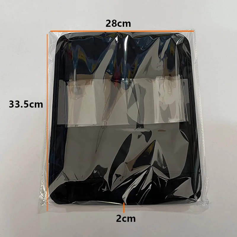 Car Vehicle Storage Pouch Waterproof Oxford Cloth Shoe Bag Organizer - All Black