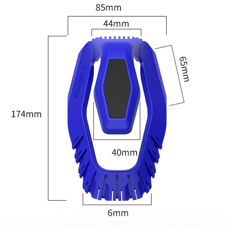 JOYTUTUS 4-in-1 Car Ice Scraper Windshield Ice Breaker Quick Clean Glass Brush Snow Remover