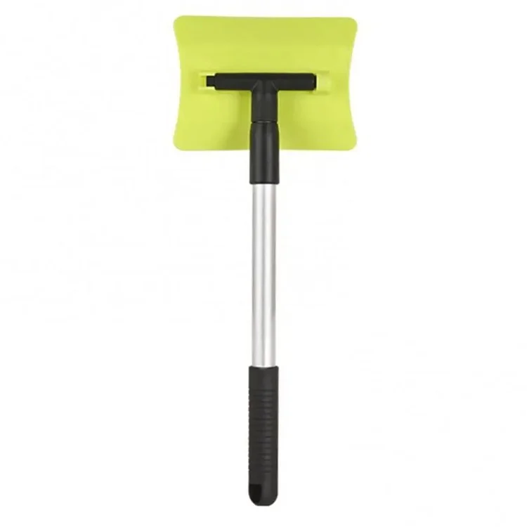 XCLPF Pá Retrátil de Remoção de Neve de Inverno de Liga de Alumínio+ABS+PP, Raspador de Janela de Carro - Verde