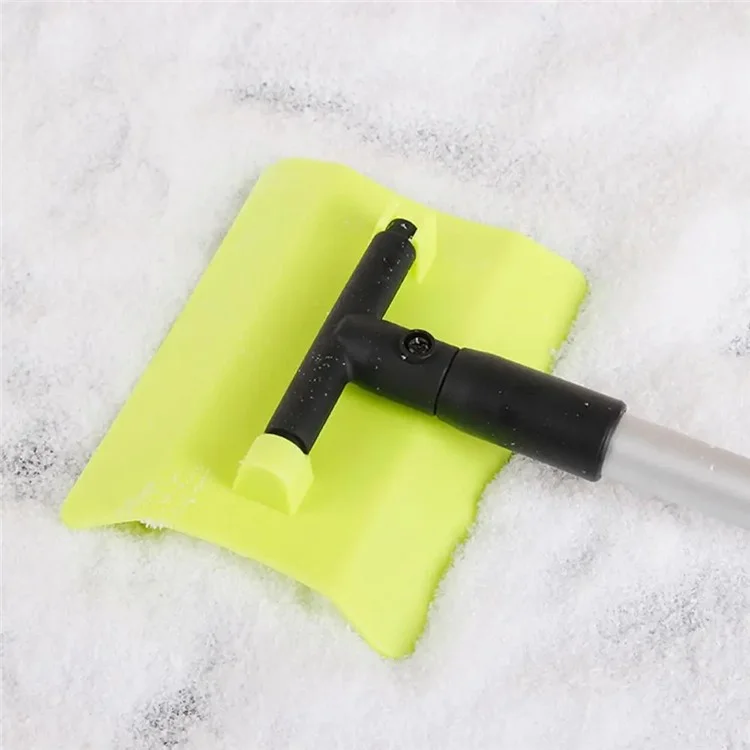 XCLPF Pá Retrátil de Remoção de Neve de Inverno de Liga de Alumínio+ABS+PP, Raspador de Janela de Carro - Verde
