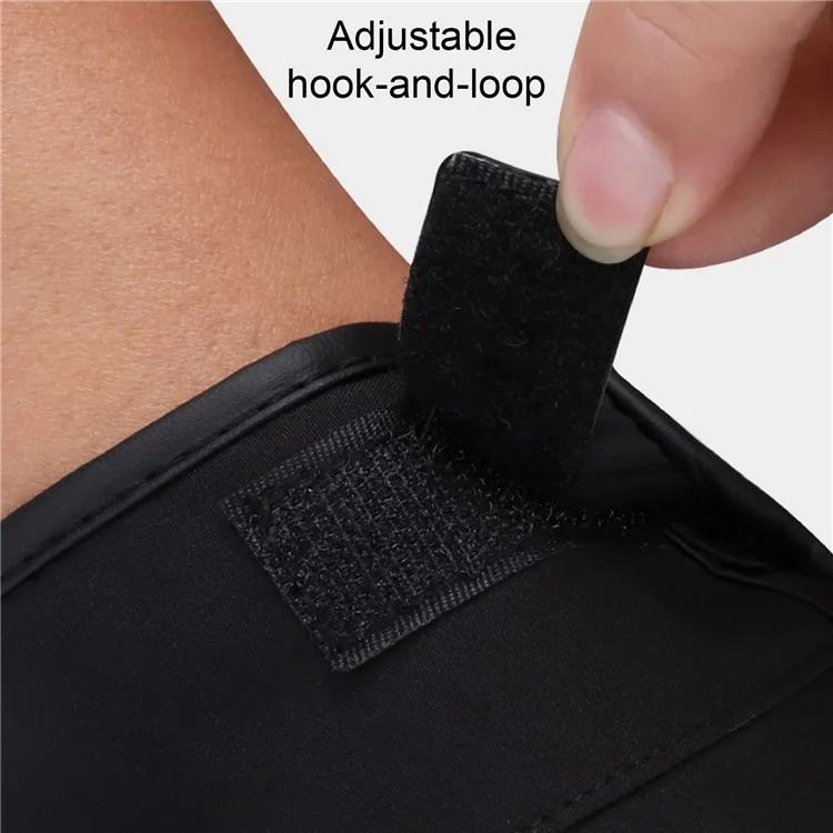 BSDDP 1 Paar wasserdichte Sportradhandschuhe mit Touchscreen-Funktion und Wärmeschutz - Größe: L