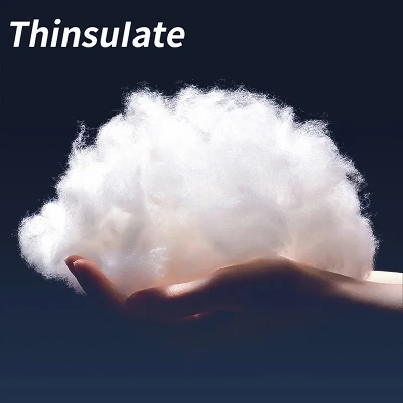 HUNTRANGE A030 1 Pair Winter Cotton Gloves Thermal Touch Screen Gloves - Black / XXL