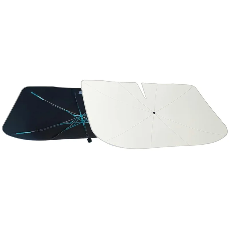 Car Windshield Sun Shade Umbrella S  /  M Ice Crystal Cooling Foldable UPF 50+ Heat Reflector Umbrella Cover
