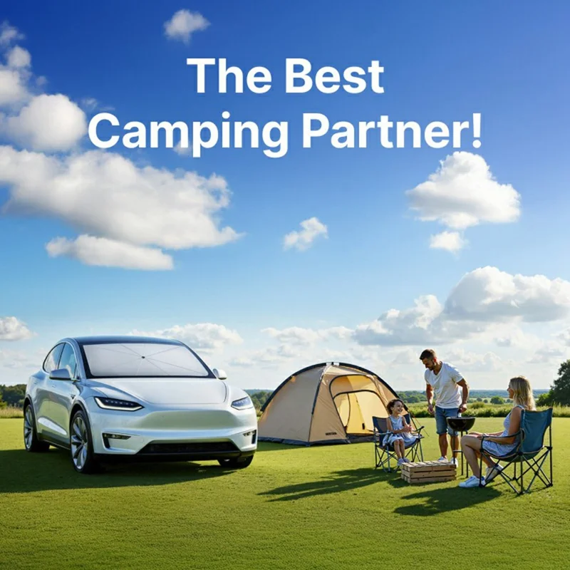 Parasol pare-brise S / M en cristal de glace refroidissant, pliable, avec tissu réfléchissant 240T, UPF50+, couverture type parapluie