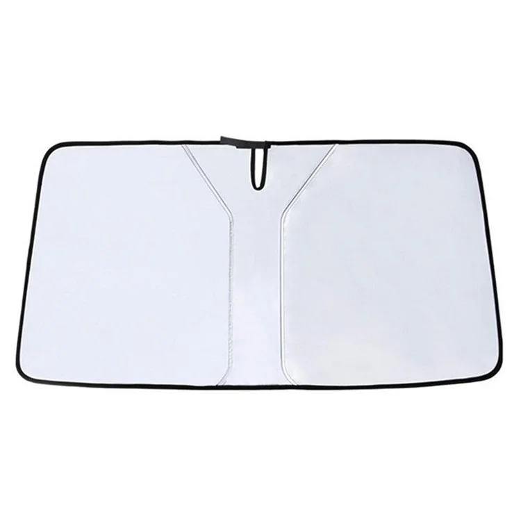 Car Windshield Sunshade UV Ray Reflector Auto Window Sun Shade Visor Shield Cover, Size S - Silver Coated