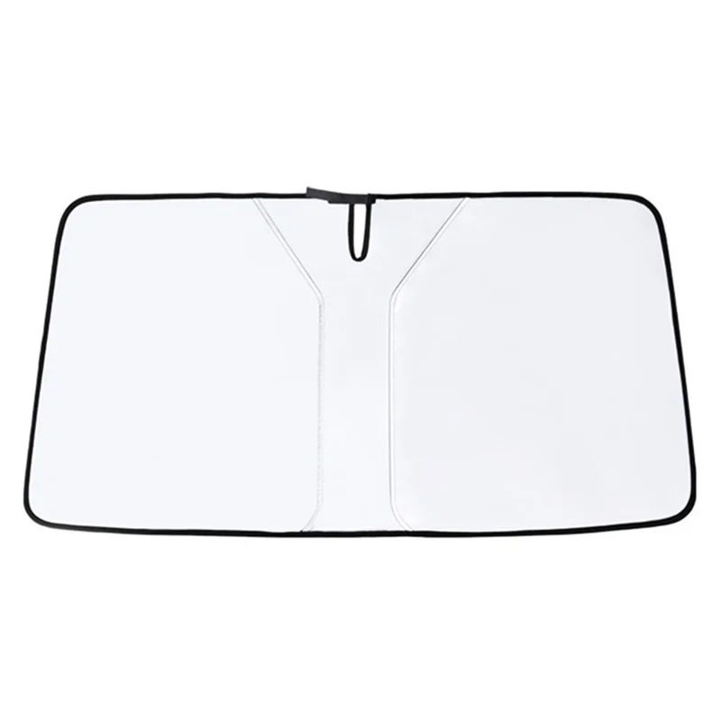 Parasole per parabrezza auto Riflettore dei raggi UV Protezione solare per auto, Dimensione S - Argento titanio