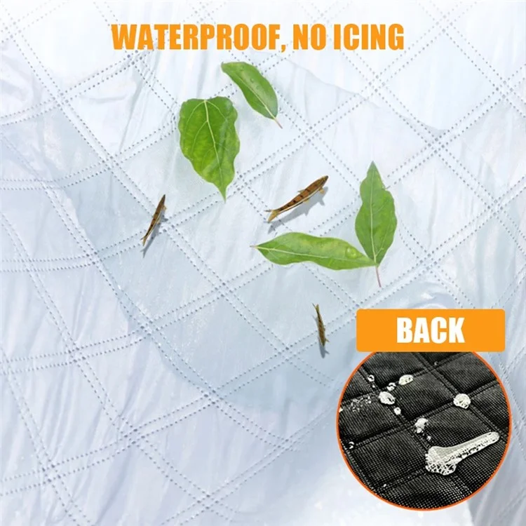 Car Snow Sun Shield Winter Aluminum Foil Car Front Windshield Thicken Lengthen Protection Cover
