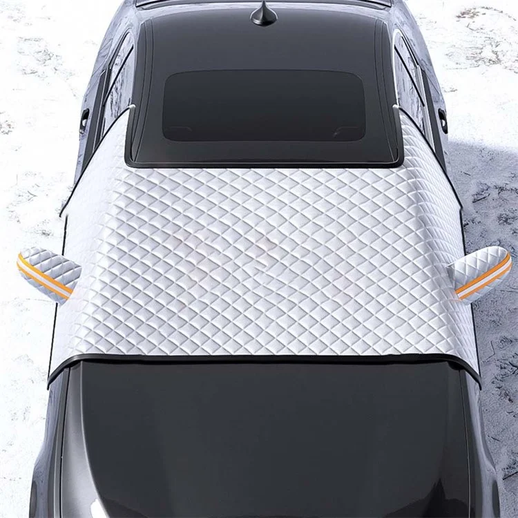 ST-4013 Winter Car Windshield Front Window Cover Aluminium Film Snowproof Protective Cover - M