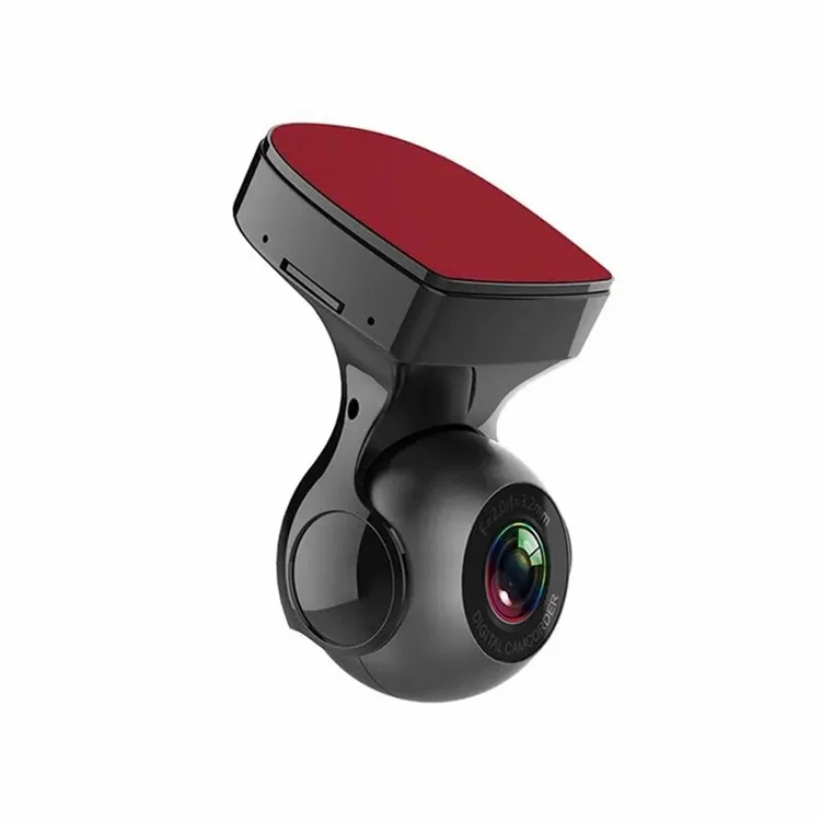 Telecamera per cruscotto 1080P HD WiFi con angolo di visione di 170 gradi, visione notturna e sensore G