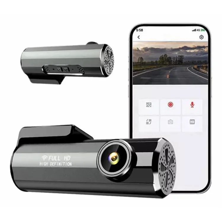 1080P HD Lipstick Size Dash Cam WiFi Smartphone Viewing Voice Control Camera with Parking Monitor