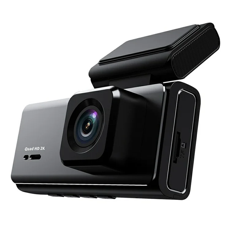2K Ultra HD WiFi Night Vision Front and Rear Recording Car Dash Cam with Parking Monitor