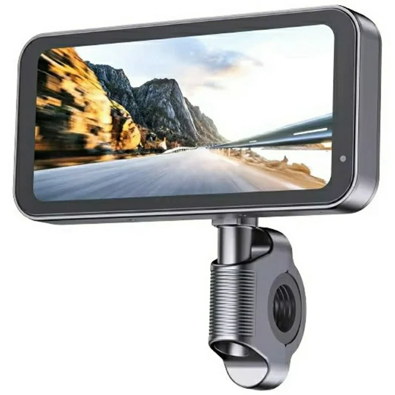 SJCAM RD10 de 6,25 pulgadas con CarPlay / Android Auto, Duplicación de Pantalla Inalámbrica, Cámara Doble Impermeable para Motocicleta