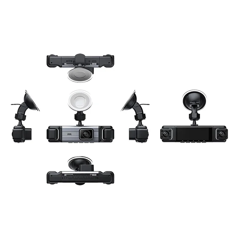 3.0 Inch IPS Screen 1080P HD Recording Dash Cam for Car 4 Lens Front Rear Side View Vehicle DVR