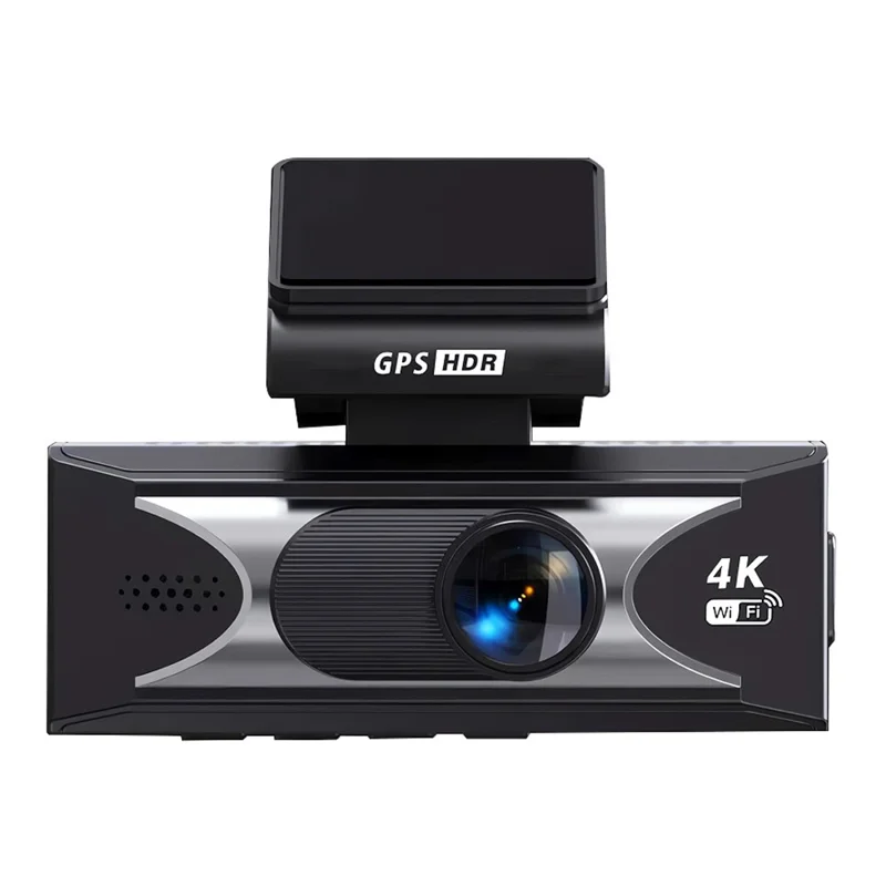 4K Dual Lens Dash Cam with ADAS 170° Wide Angle Car DVR with Night Vision and G-Sensor