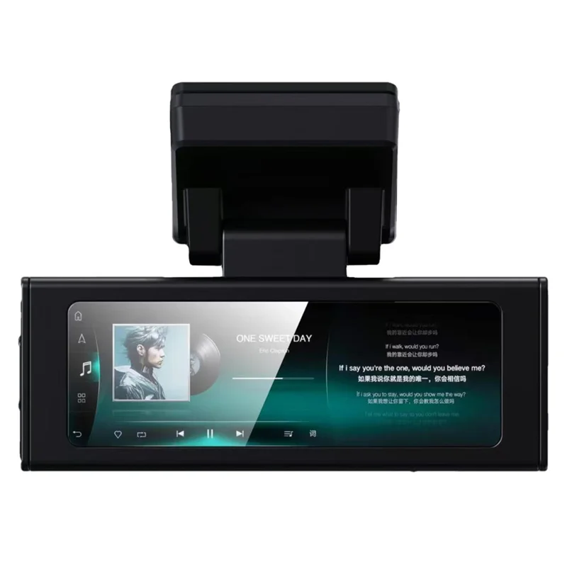 4K Dual Lens Dash Cam with ADAS 170° Wide Angle Car DVR with Night Vision and G-Sensor