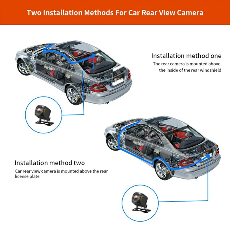 D191 MAX 4K Front + 1080P Rear Dual Lens Dash Camera Wide Angle Night Vision WiFi Car Recorder - Black