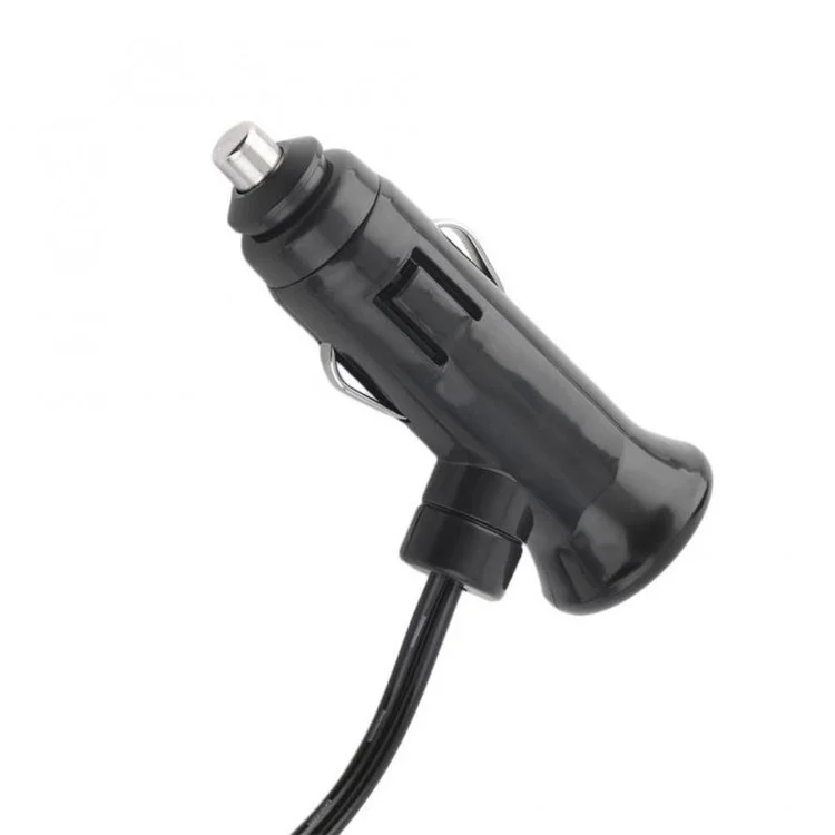 WF-102 Adaptador de Isqueiro da Fonte de Alimentação PDA 12V/24V 2 Soquetes Splitter de Isqueiro Com 2 Portas USB Para Carro