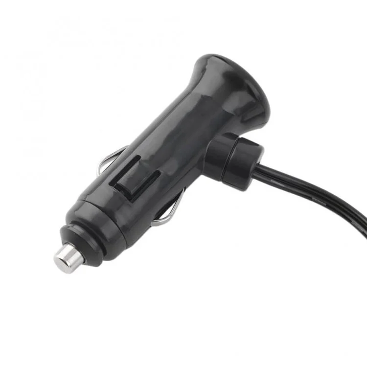 WF-102 Adattatore Accendisigari per PDA 12V/24V 2 Prese Accendisigari Splitter con 2 Porte USB per Auto