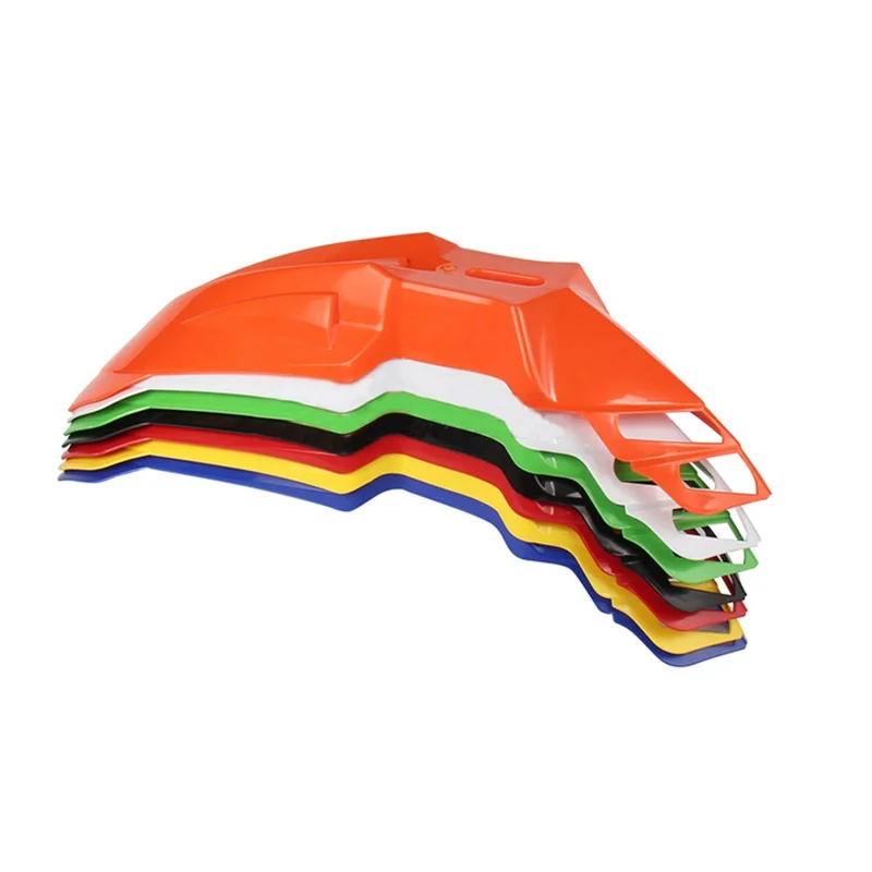 Universal Motorcycle Plastic Front Fenders Mudguard for KX/DRZ/CRF/YZF/WR Off-Road Motorcycle - White