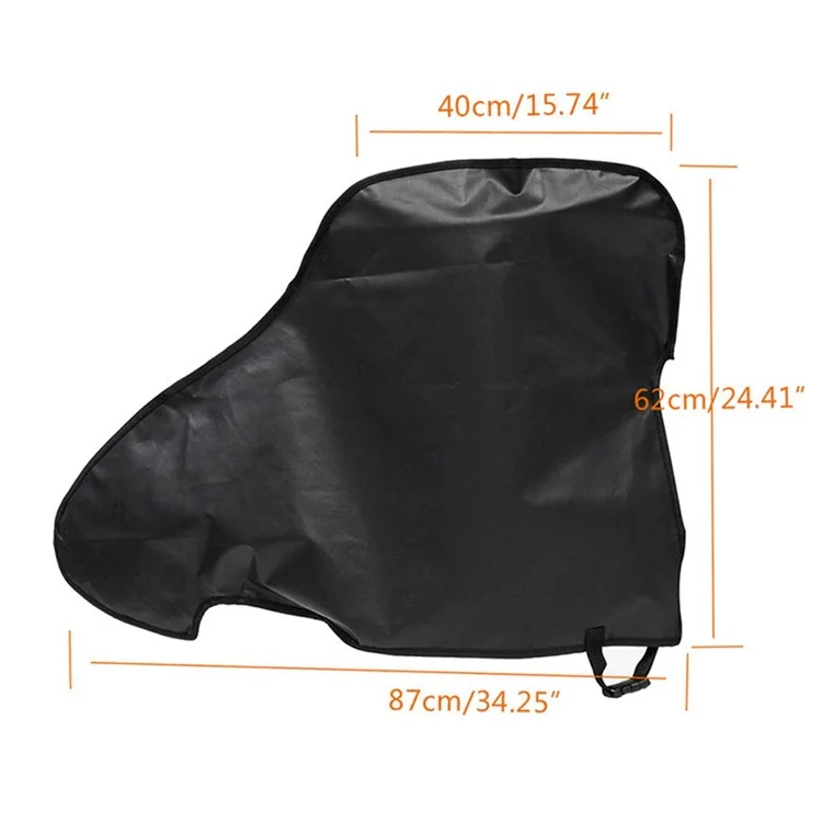Coperchio universale in PVC impermeabile per gancio di traino di roulotte - Nero