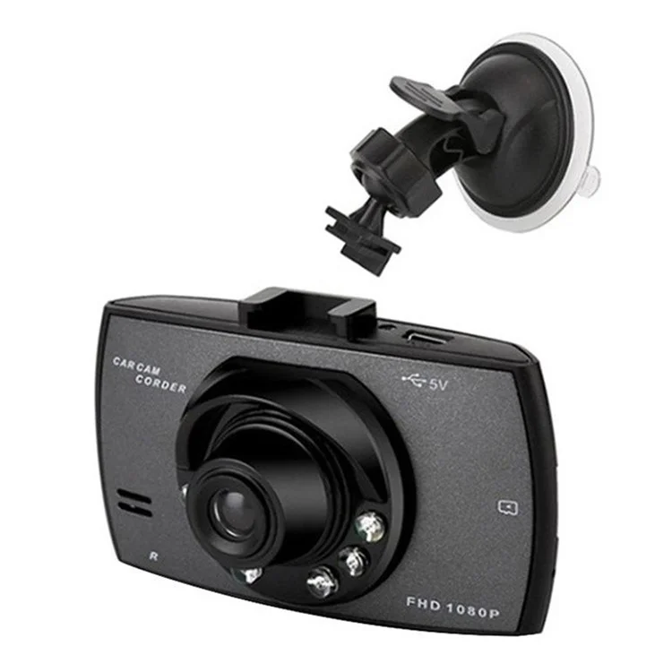 G30 2.4-inch Car DVR Parking Monitoring Night Vision Dash Cam Front Rear Dual Camera Driving Recorder