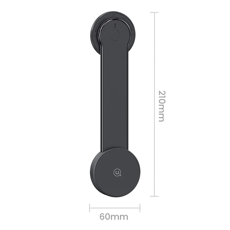 USAMS ZJ079 Magnetic Car Mount 180-degree Rotation Car Dashboard Phone Holder