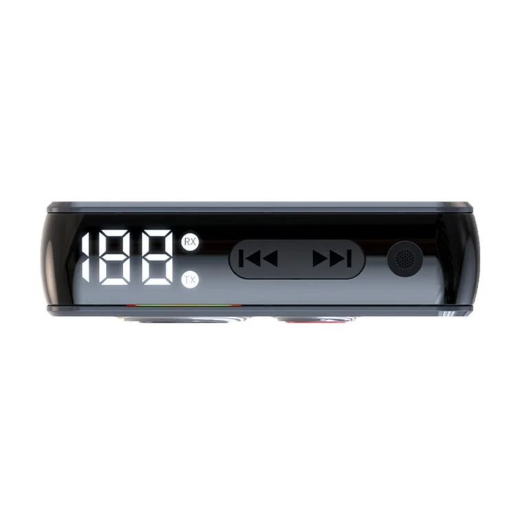 BT106 Colorful Light Wireless Bluetooth-compatible 5.4 Adapter Hands-Free Call Audio Receiver Transmitter