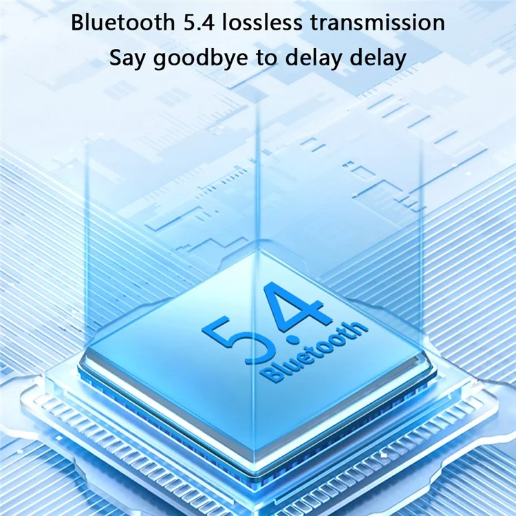 BT106 Colorful Light Wireless Bluetooth-compatible 5.4 Adapter Hands-Free Call Audio Receiver Transmitter