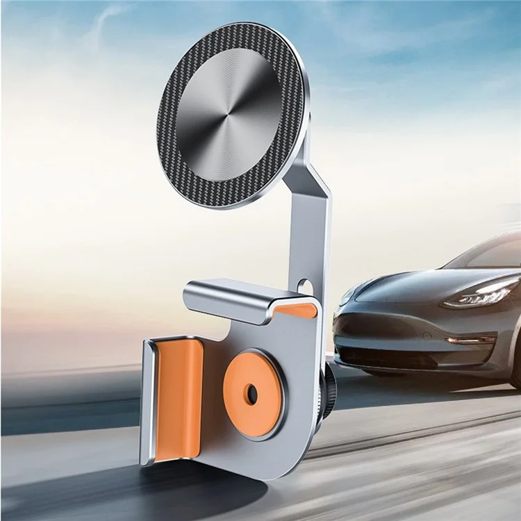 Per Tesla Model 3 / Y Car Screen Phone Holder Aluminum Alloy Stand Supporto magnetico per cellulari
