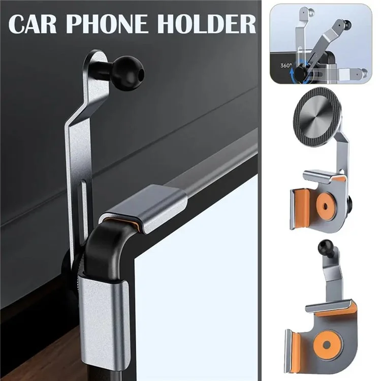 Per Tesla Model 3 / Y Car Screen Phone Holder Aluminum Alloy Stand Supporto magnetico per cellulari