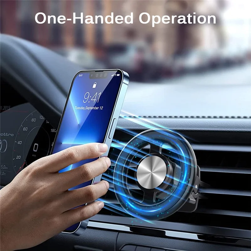 XWJ-153A Car Air Outlet Cell Phone Holder Magnetic Phone Navigation Stand