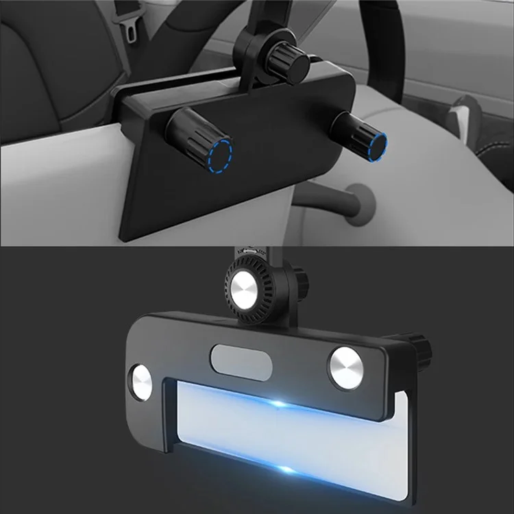 Per Tesla Model 3 / Model Y Car Screen Gravity Phone Holder Mirror Surface Cellphone Bracket