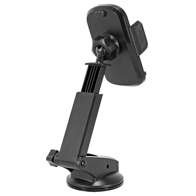 Car Dashboard Windshield Suction Cup Mount Phone Holder Extendable Rod Cellphone Bracket